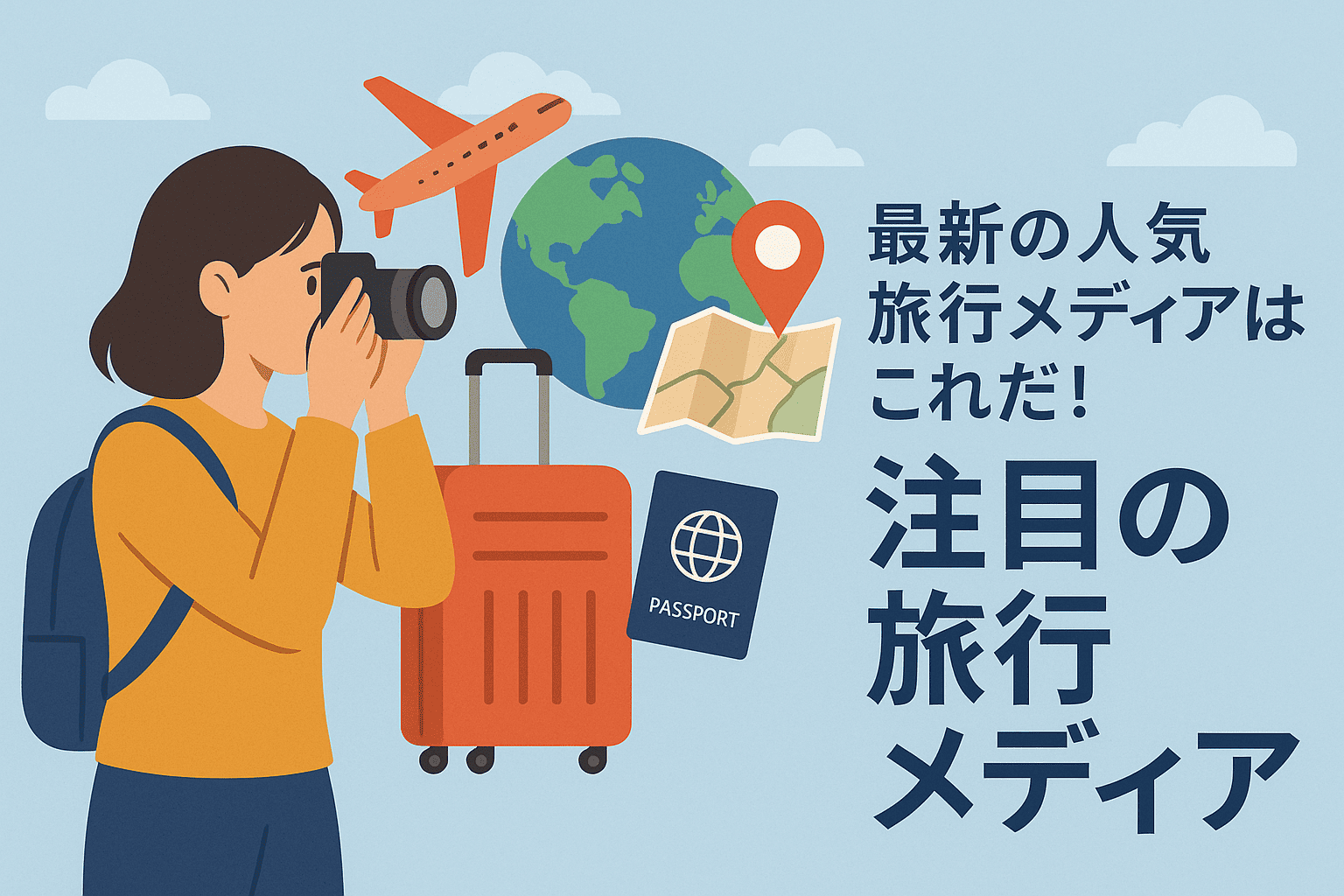 最新の人気旅行メディアはこれだ！2025年に注目の旅行メディア7選！！のサムネイル