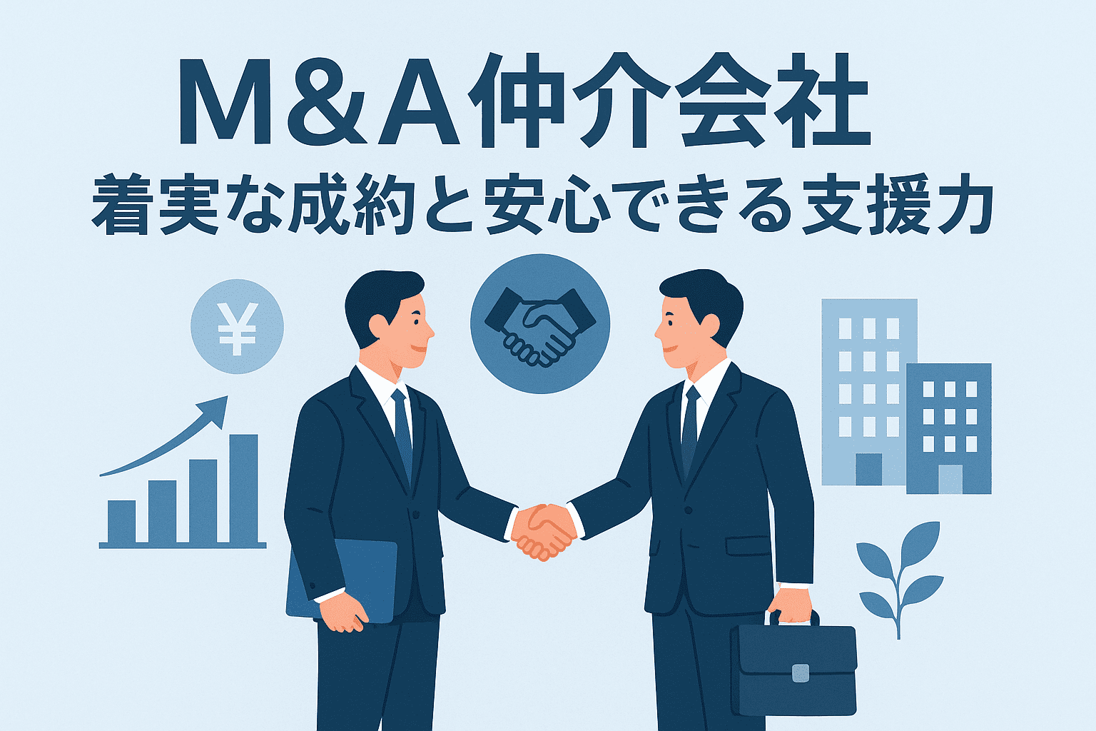 【2025年版】M&A仲介会社4選｜着実な成約と安心できる支援力
