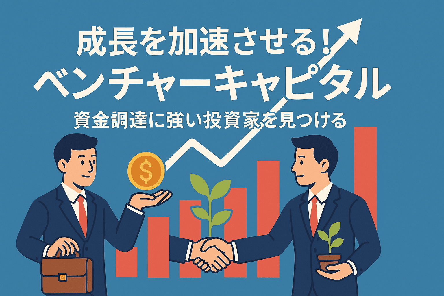 成長を加速させる！ベンチャーキャピタル4選｜資金調達に強い投資家を見つける